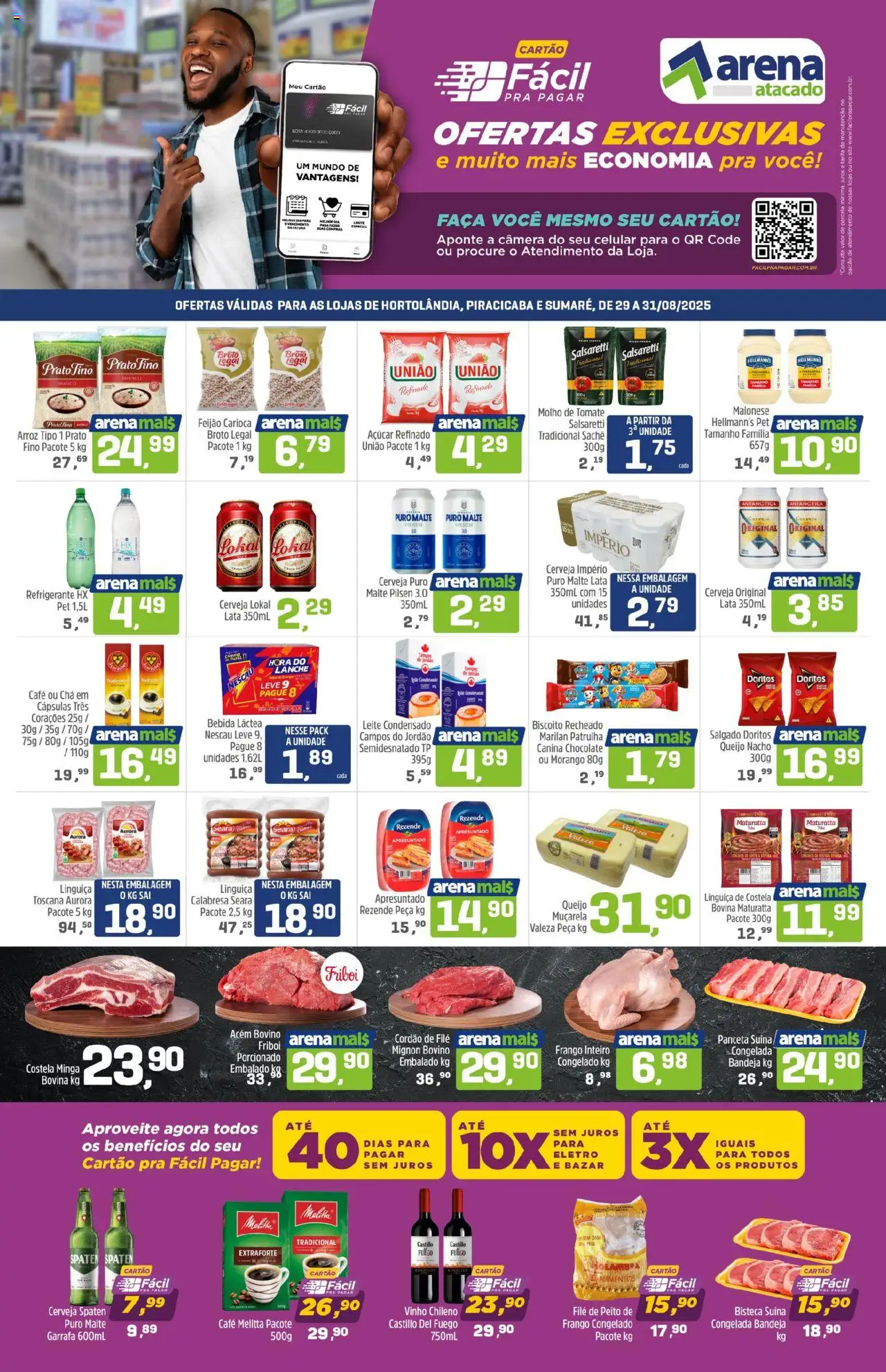 Arena Atacado folheto "Ofertas da semana" válido a partir de 29/08/2025 - número de página 1