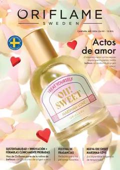 Vista previa las ofertas de la tienda Oriflame - Campaña 2 2026 desde el 24/01/2026 