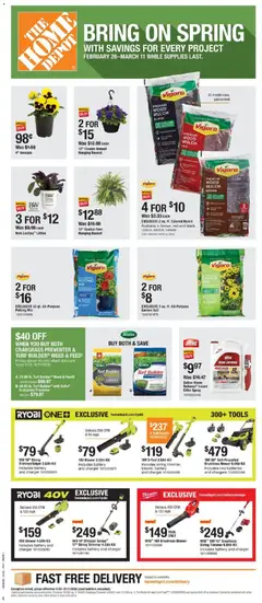 Ad Preview of Home Depot Local Ad - TX from 02/26/2026