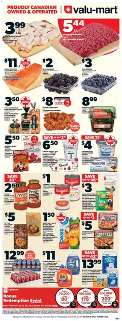 Preview of leaflet Weekly Flyer from shop Valu Mart is valid from Feb 26, 2026