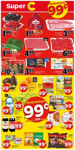 Preview of leaflet Super C weekly flyer - Mont-Joli from shop Super C is valid from Mar 12, 2026