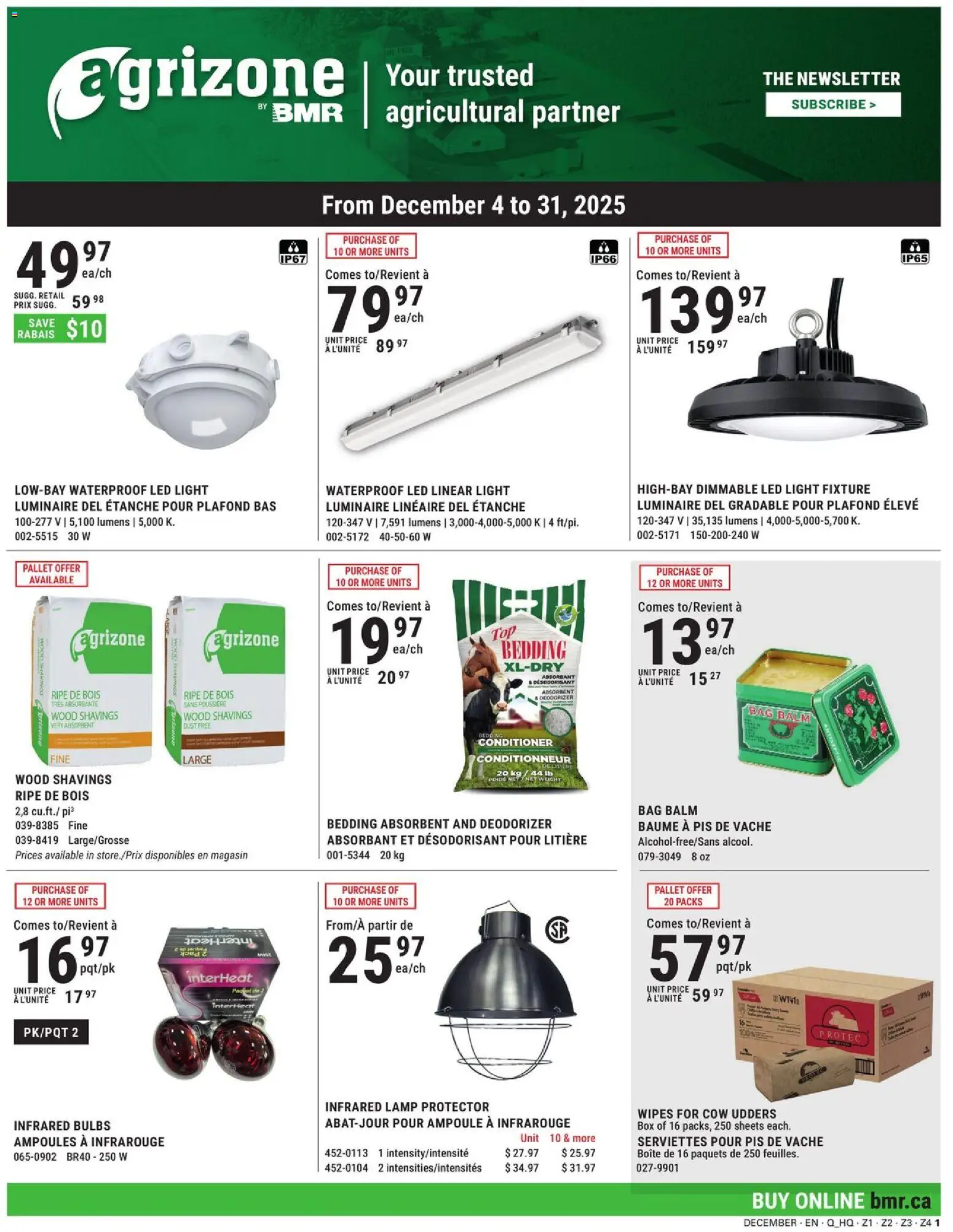 Preview of leaflet Agrizone flyer from shop BMR is valid from Dec 04, 2025