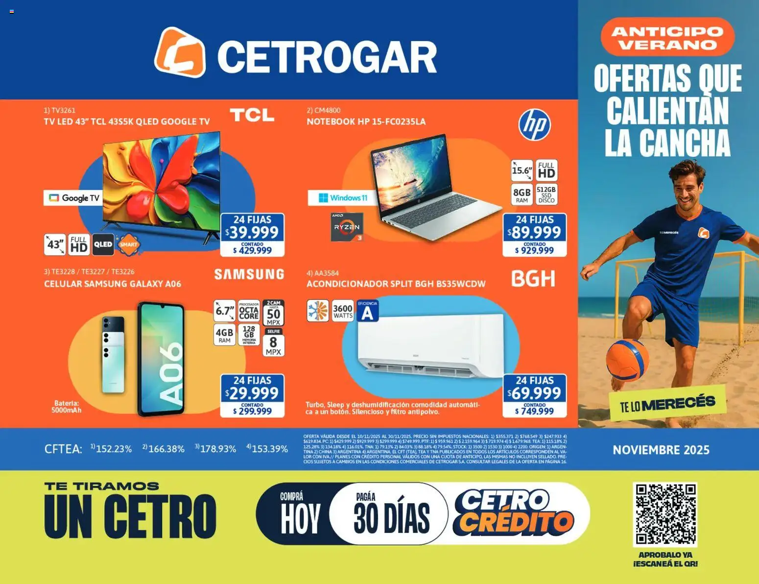 Vista previa del folleto de la tienda Cetrogar válido desde el 10/11/2025 
