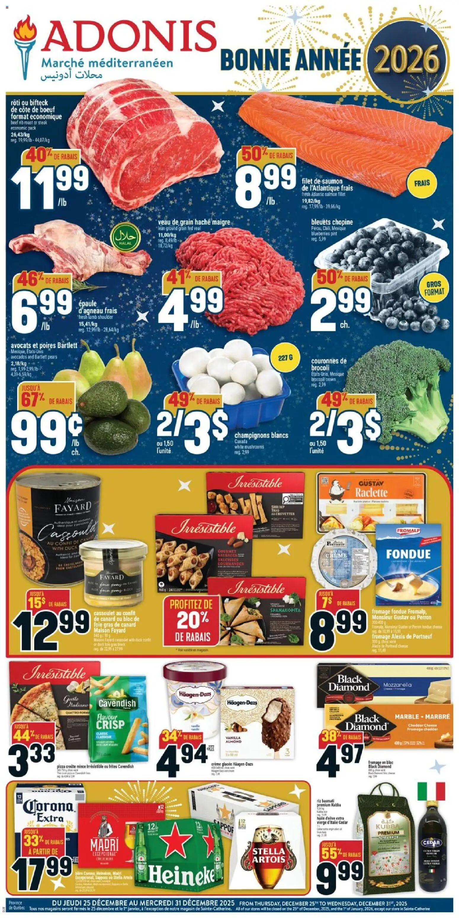 Preview of leaflet Circulaire from shop Adonis is valid from Dec 25, 2025