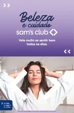 Pré-Visualização do folheto "Ofertas Beleza" da loja Sam's Club válido a partir de 10/02/2026