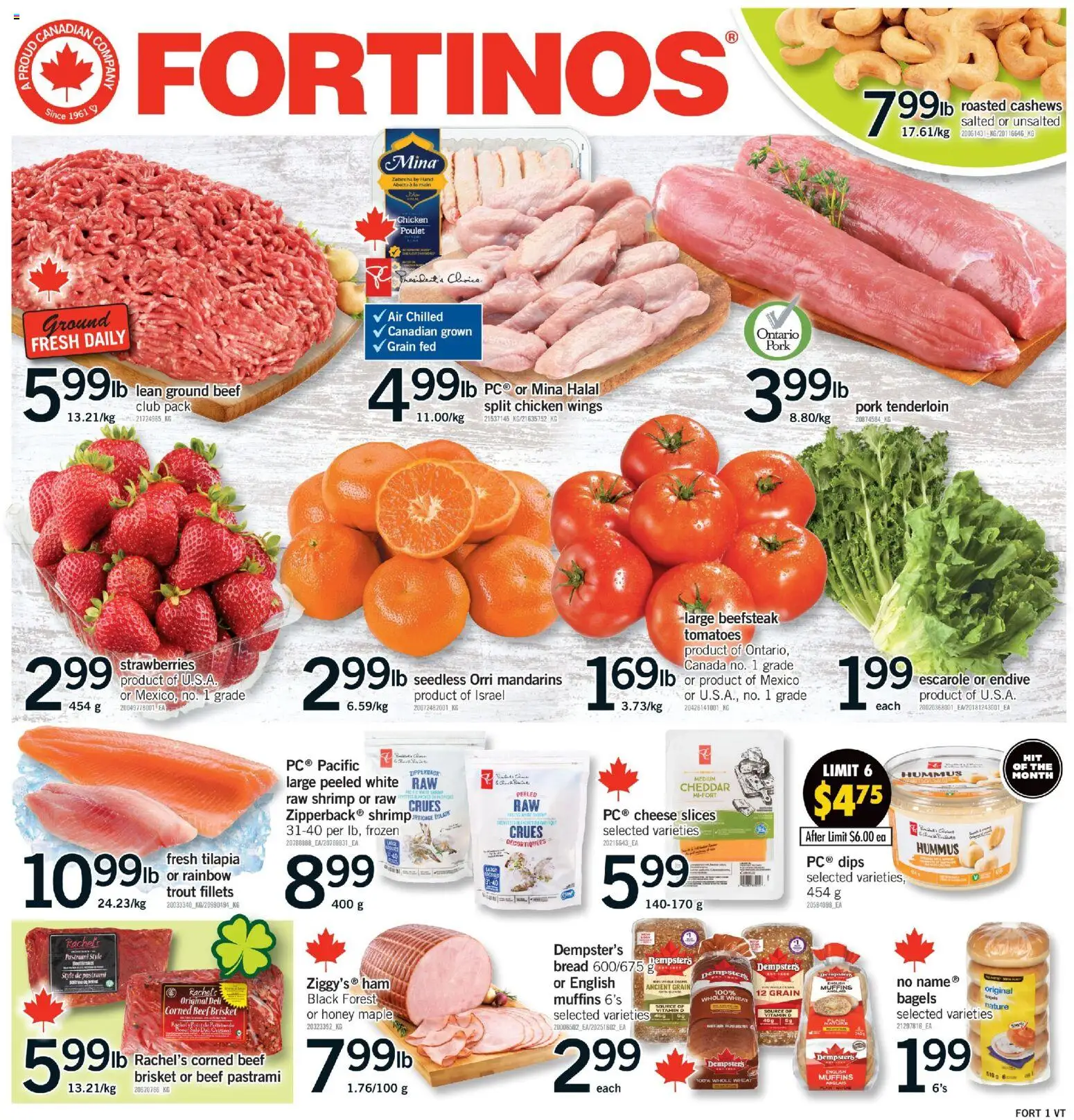Preview of leaflet Fortinos weekly flyer - Etobicoke from shop Fortinos is valid from Mar 12, 2026