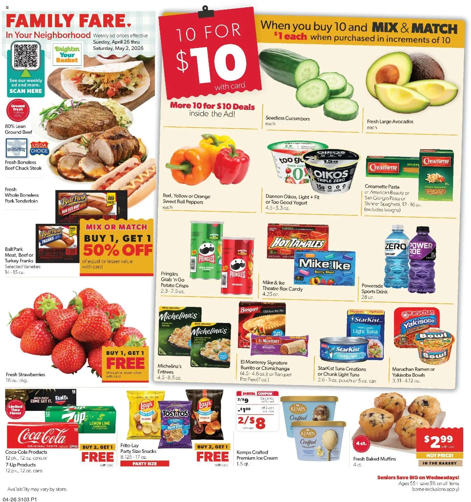 Ad Preview of Family Fare Family Fare Weekly Ad - ND from 04/26/2026