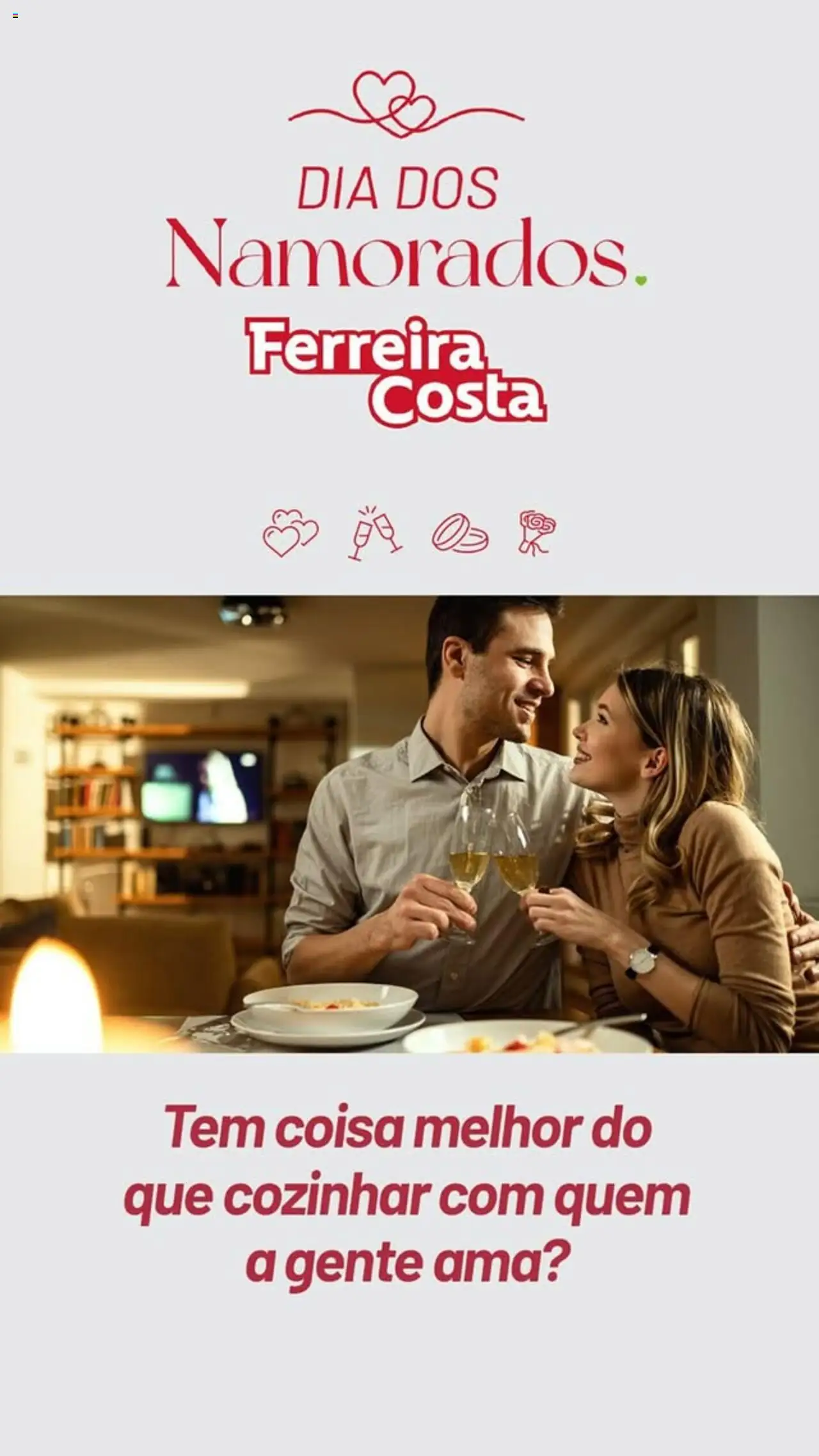 Ferreira Costa folheto "Ofertas Dia dos Namorados" válido a partir de 27/05/2025 - número de página 1