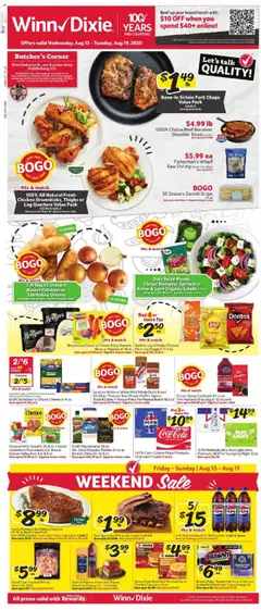 Ad Preview of Winn Dixie Weekly Ad from 08/13/2025