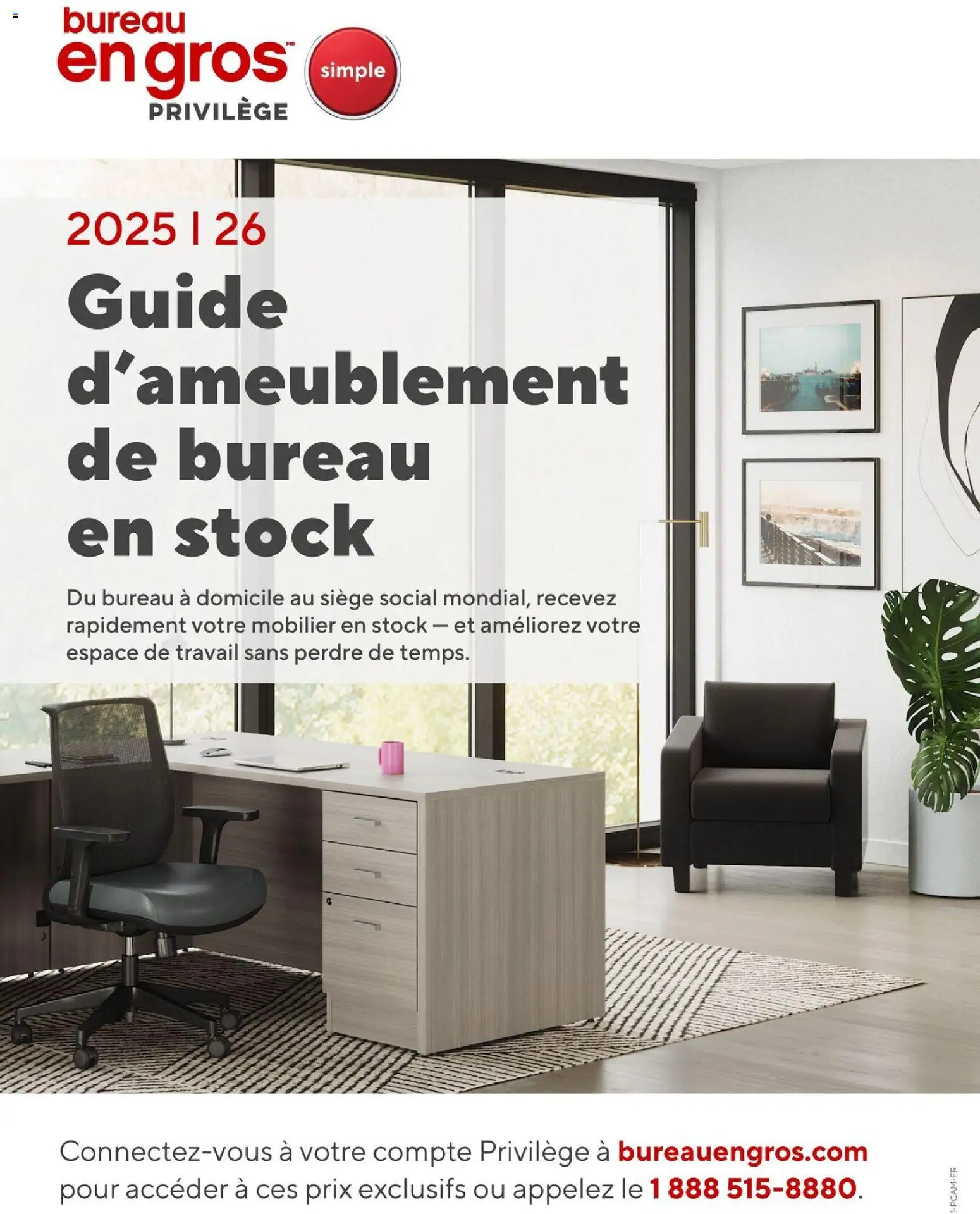 Preview of leaflet Guide d'ameublement de bureau from shop Staples is valid from Oct 28, 2025