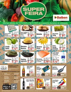 Pré-Visualização do folheto "Ofertas da semana" da loja Supermercado Dalben válido a partir de 17/11/2025 | Página: 1
