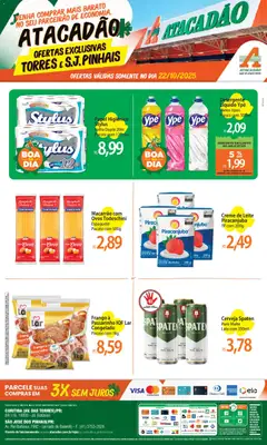 Pré-Visualização do folheto "Ofertas - PR" da loja Atacadão válido a partir de 22/10/2025