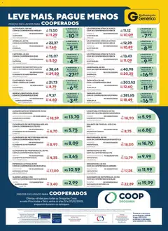 Pré-Visualização do folheto "Ofertas Genéricos " da loja Coop válido a partir de 01/12/2025