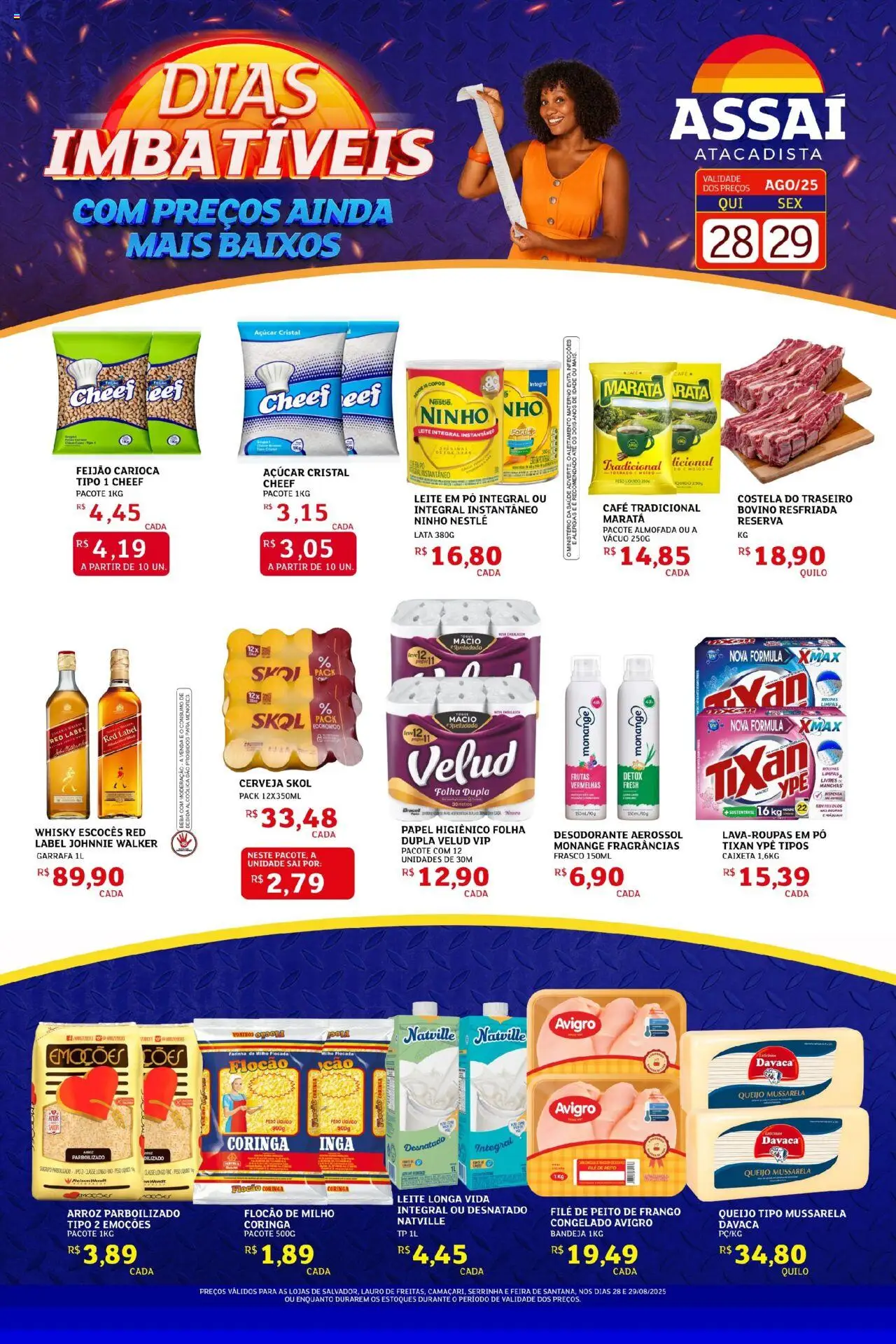 Assaí Atacadista folheto "Encarte - BA" válido a partir de 28/08/2025 - número de página 1