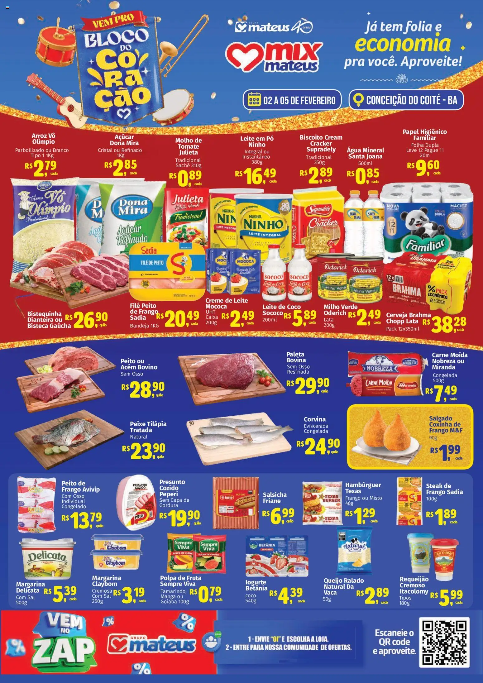 Pré-Visualização do folheto "Ofertas Terça da Fralda" da loja Mateus válido a partir de 02/02/2026