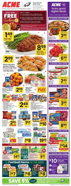 Ad Preview of Acme Weekly Ad - PA from 10/31/2025