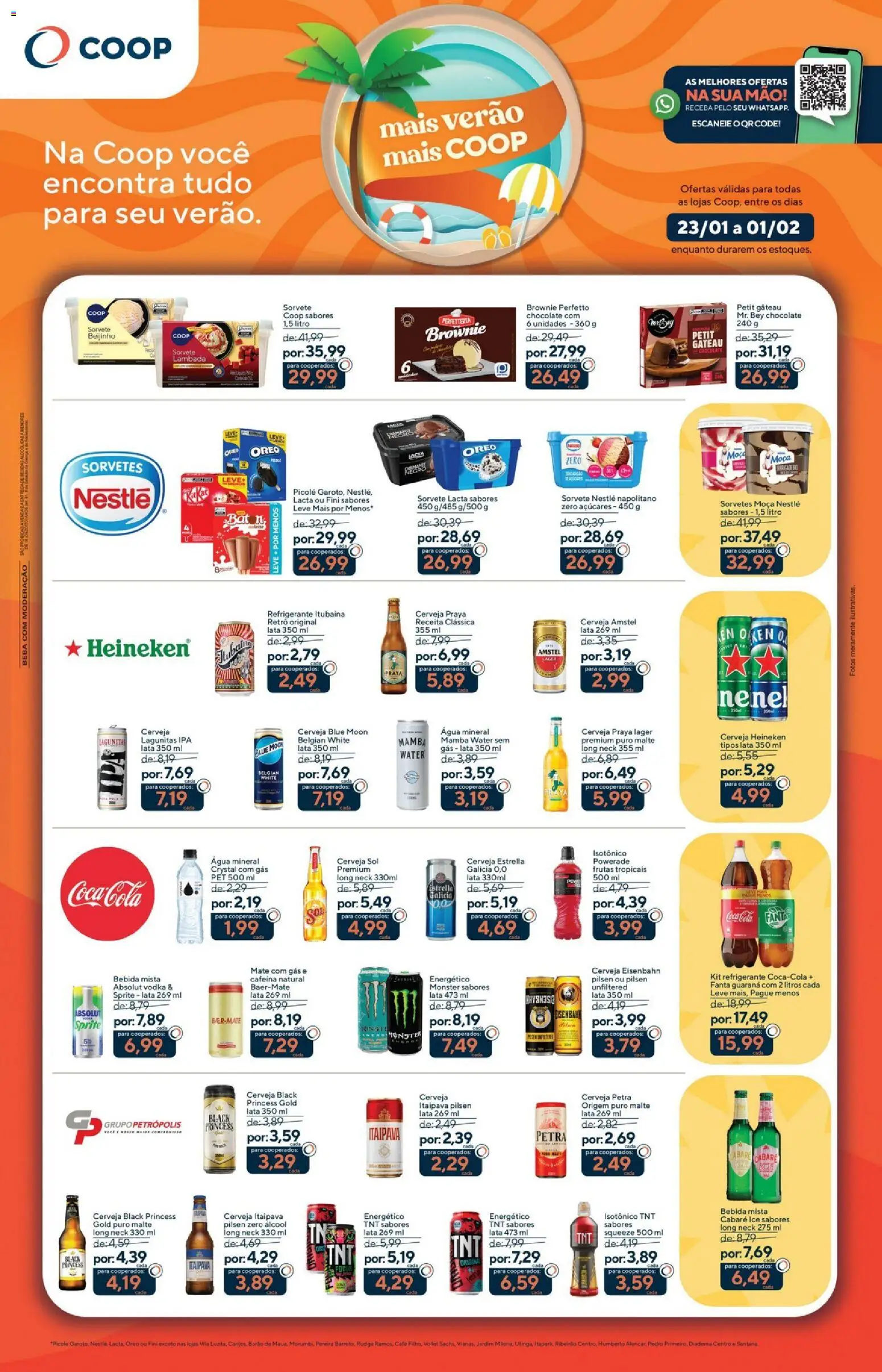 Pré-Visualização do folheto "Ofertas de Verão " da loja Coop válido a partir de 23/01/2026