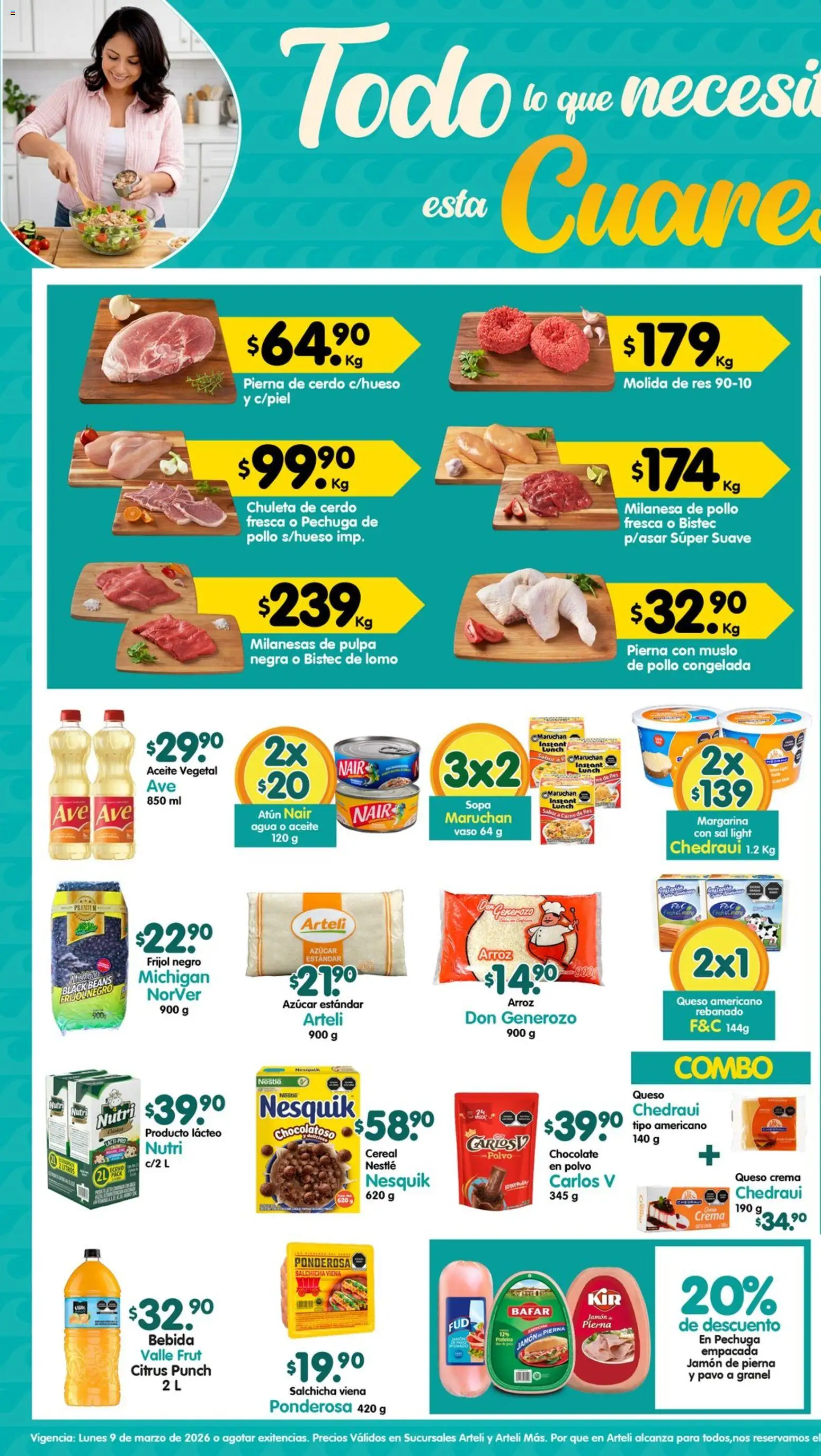 Vista previa las ofertas de la tienda Arteli - Arteli folleto desde el 09/03/2026 