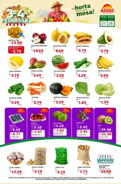 Pré-Visualização do folheto "Encarte - Folheto" da loja Assaí Atacadista válido a partir de 27/01/2026