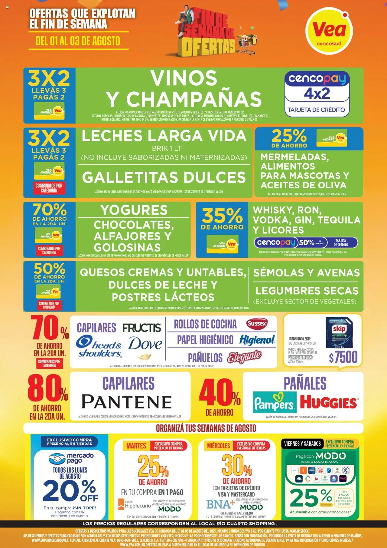 Vea Ofertas | Córdoba del 01/08/2025 >> Catálogo