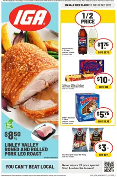 Preview of catalogue Catalogue WA from shop IGA valid 24/12/2025