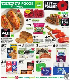 Un aperçu du dépliant Weekly flyer / circulaire du magasin Thrifty Foods est valide à partir 6 nov. 2025