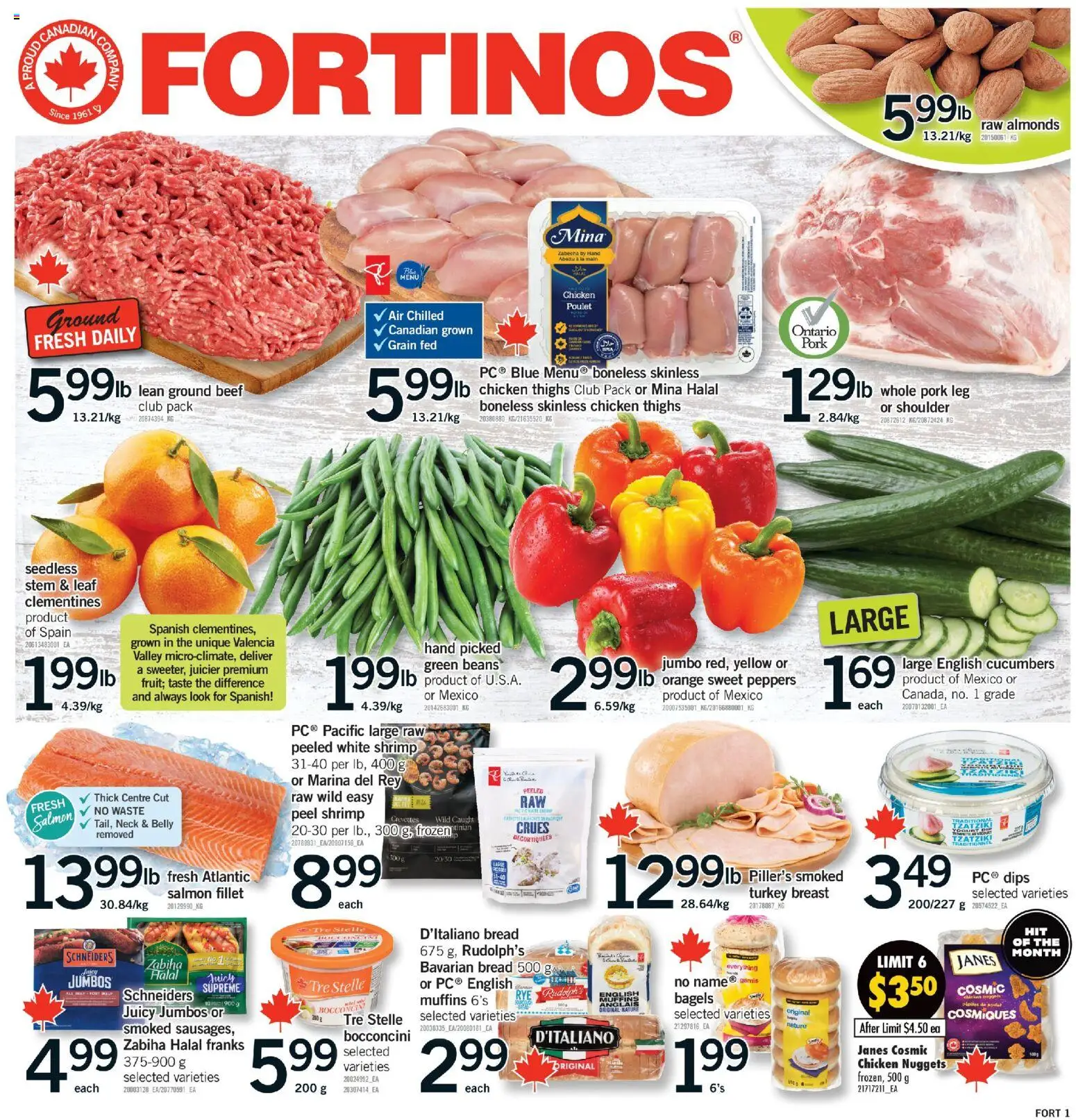 Preview of leaflet Burlington from shop Fortinos is valid from Jan 15, 2026