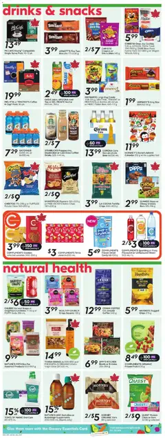 Preview of leaflet Weekly flyer / circulaire from shop Sobeys is valid from Nov 20, 2025 | Page: 10