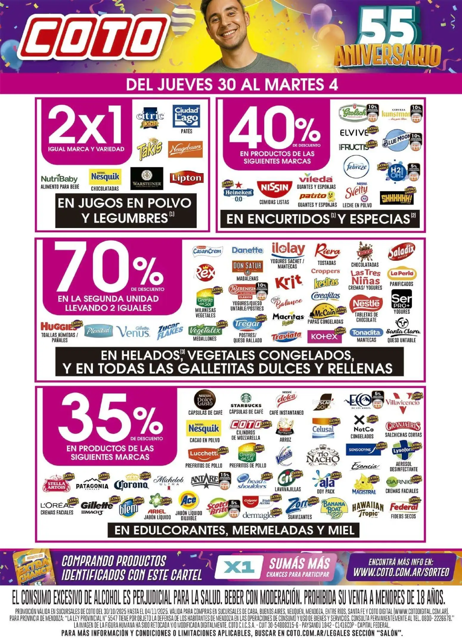 Vista previa del folleto de la tienda Coto válido desde el 30/10/2025 