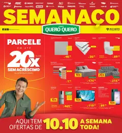 Pré-Visualização do folheto "Ofertas atuais" da loja Lojas Quero-Quero válido a partir de 06/10/2025