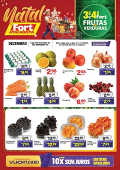 Pré-Visualização do folheto "Ofertas Frutas, Verduras" da loja Fort Atacadista válido a partir de 16/12/2025