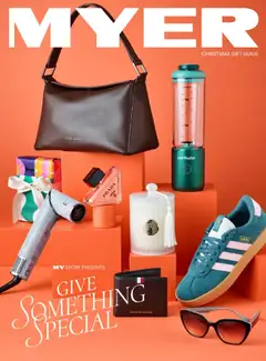 Preview of catalogue Christmas Gift Guide from shop Myer valid 03/11/2025
