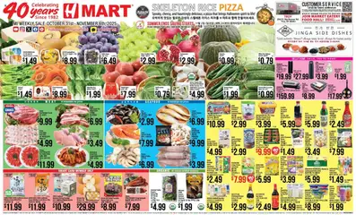 Ad Preview of Hmart ENGLISH/KOREAN - Michigan from 10/31/2025