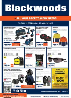 Preview of catalogue Catalogue from shop Black Woods valid 09/02/2026