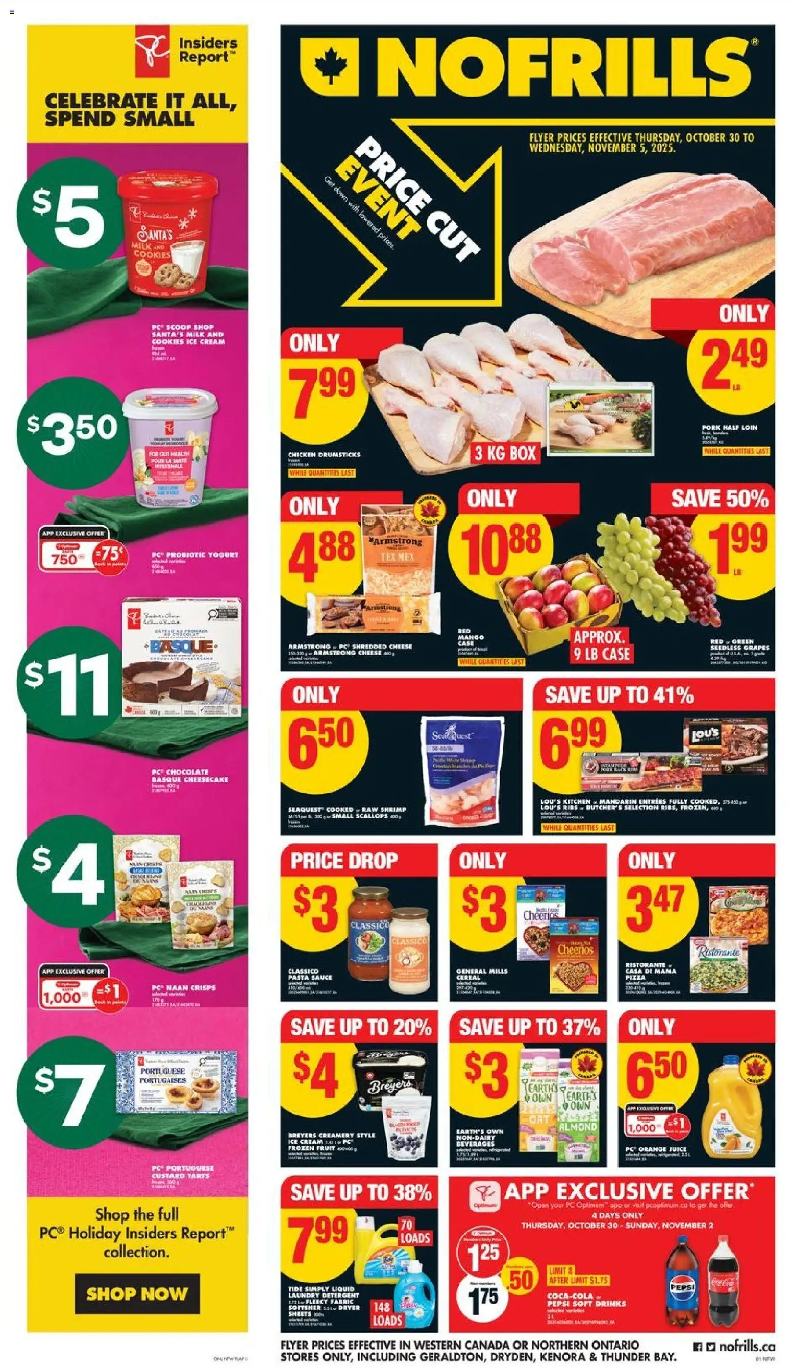 Preview of leaflet Weekly Flyer - AB from shop No Frills is valid from Oct 30, 2025