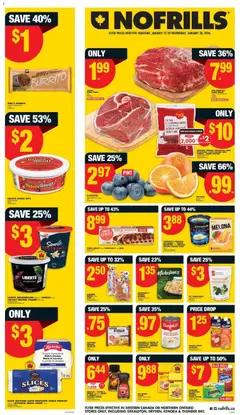 Preview of leaflet Weekly Flyer - AB from shop No Frills is valid from Jan 22, 2026