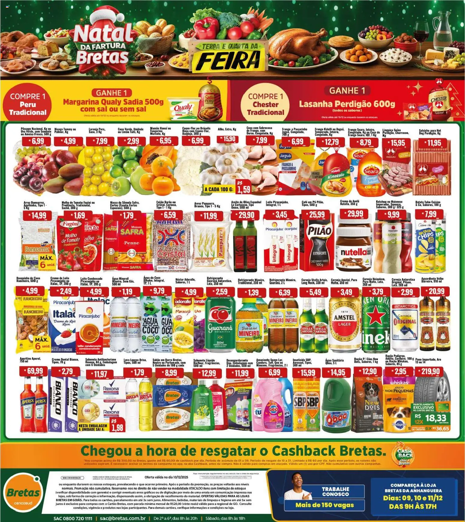 Pré-Visualização do folheto "Ofertas da semana" da loja Bretas válido a partir de 10/12/2025