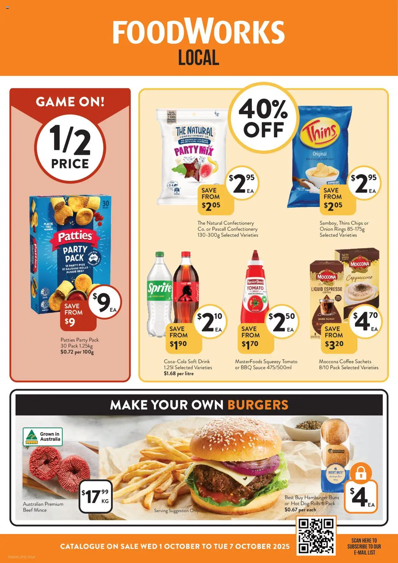 Foodworks catalogue valid from 01/10/2025 - page 1