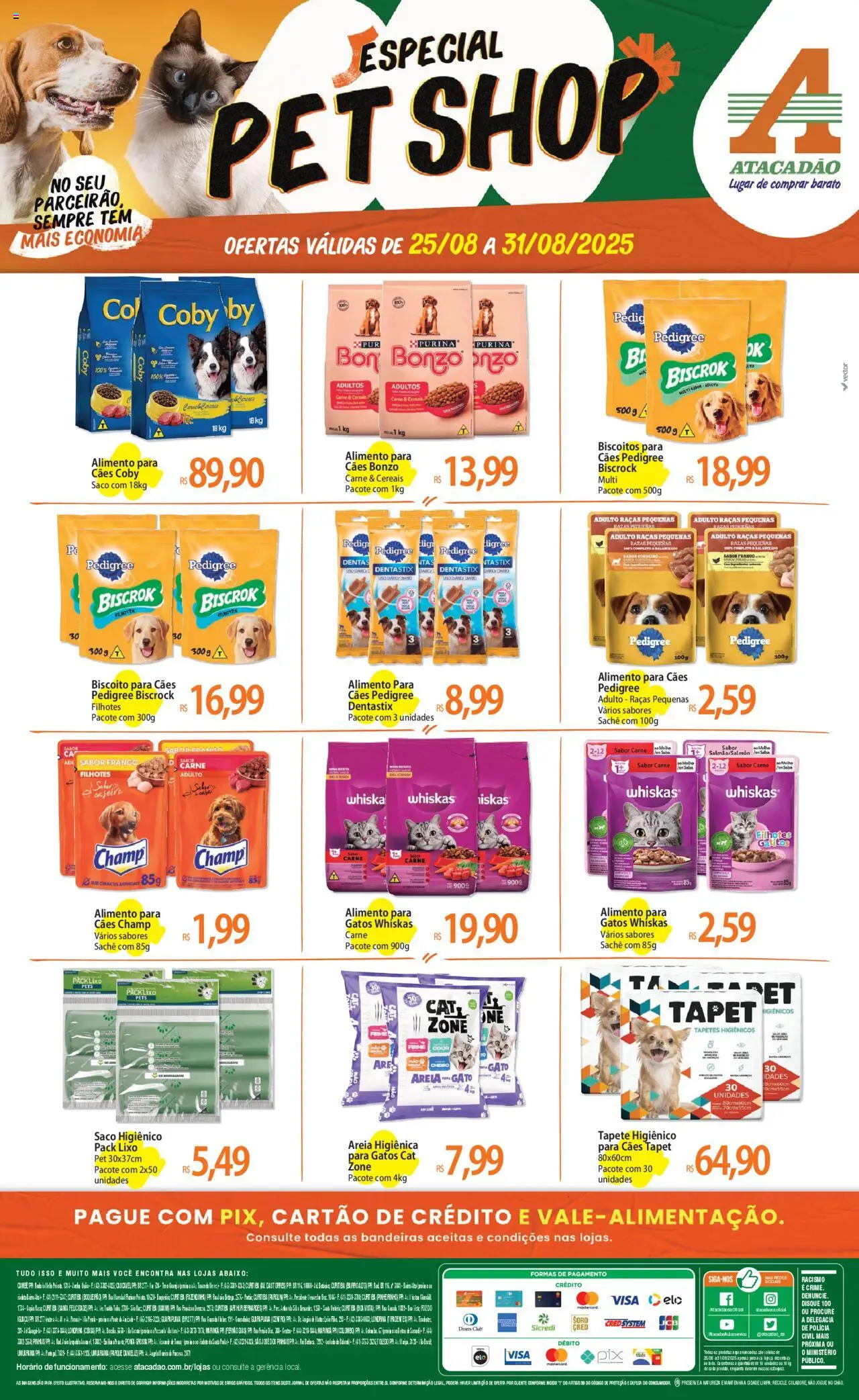 Atacadão folheto "Ofertas - PR" válido a partir de 25/08/2025 - número de página 1