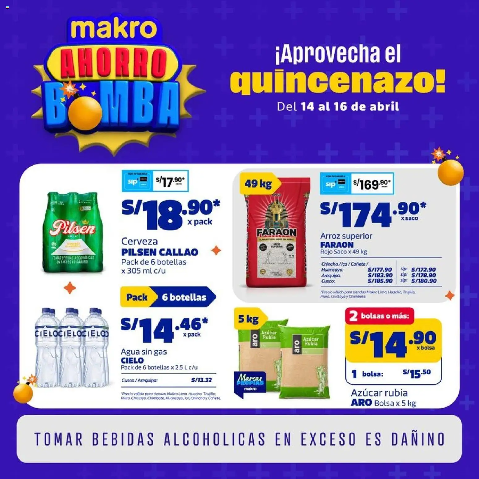 Vista previa de Makro - Volante FDS#1 Abril de la tienda Makro válido desde 14/04/2026