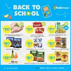 Preview of catalogue Catalogue from shop FreshChoice valid 6 Oct 2025