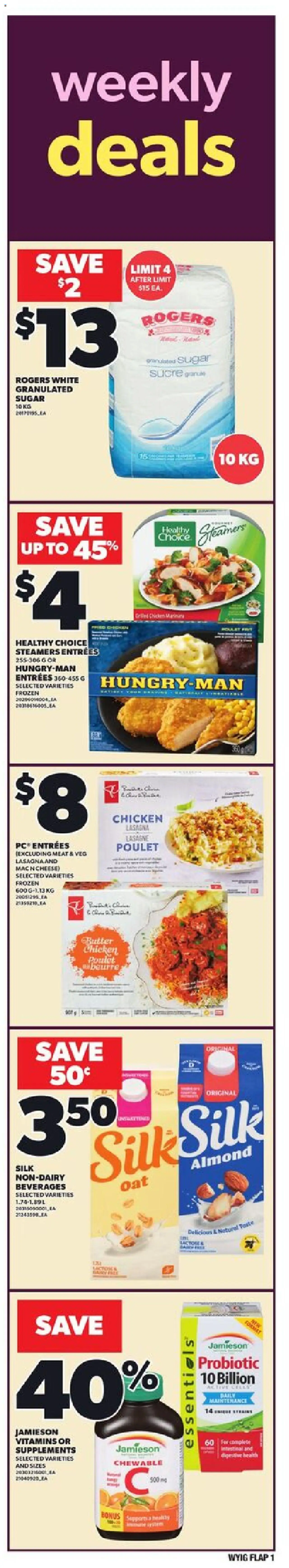 Loblaws flyer valid from Sep 25, 2025 - page number 1
