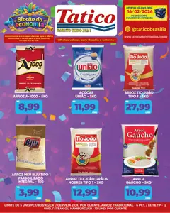 Pré-Visualização do folheto "Ofertas do Dia" da loja Tatico válido a partir de 16/02/2026