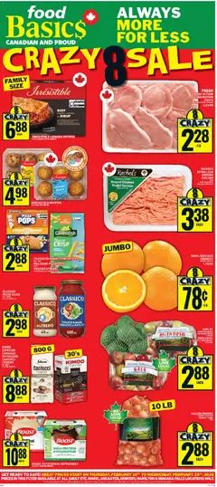 Preview of leaflet Ancaster from shop Food Basics is valid from Feb 19, 2026