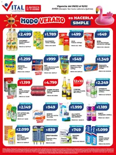 Vista previa del folleto de la tienda Vital válido desde el 09/02/2026 