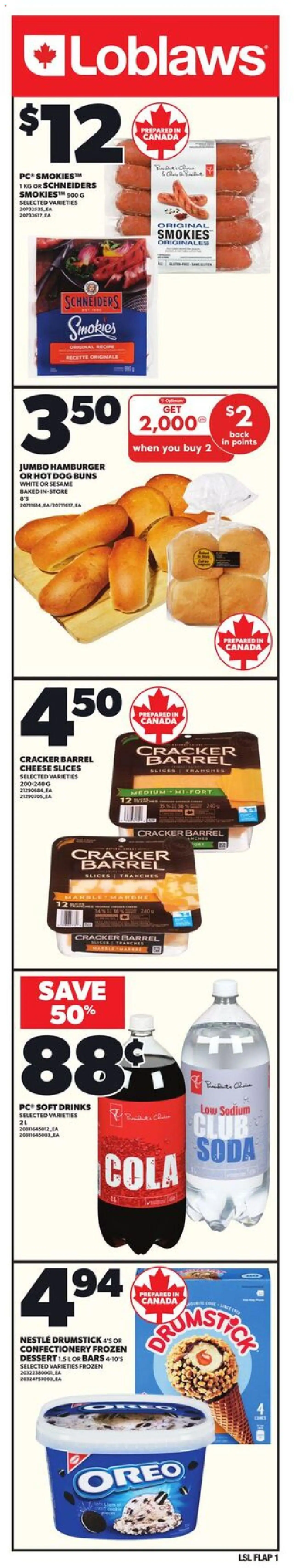 Loblaws flyer valid from Aug 14, 2025 - page number 1