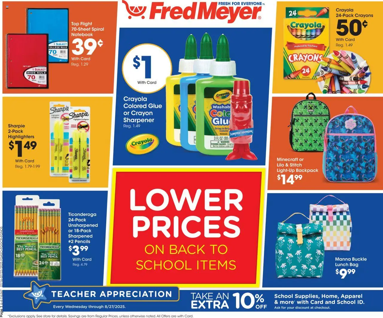 Fred Meyer Home & Apparel from 07/16/2025 - Flyer - Page number 1