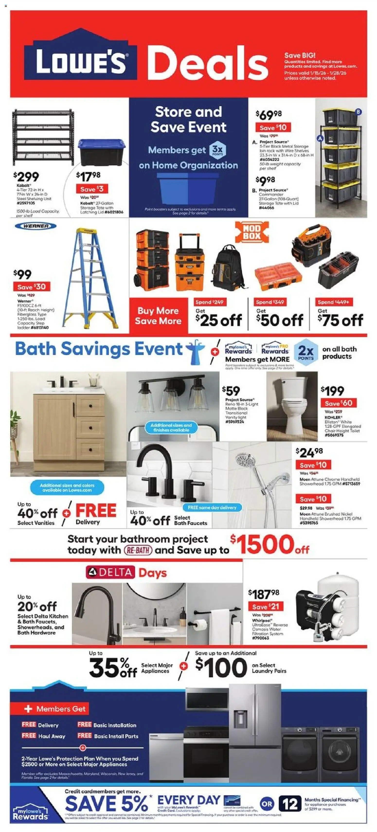 Ad Preview of Lowe's Weekly Ad from 01/15/2026