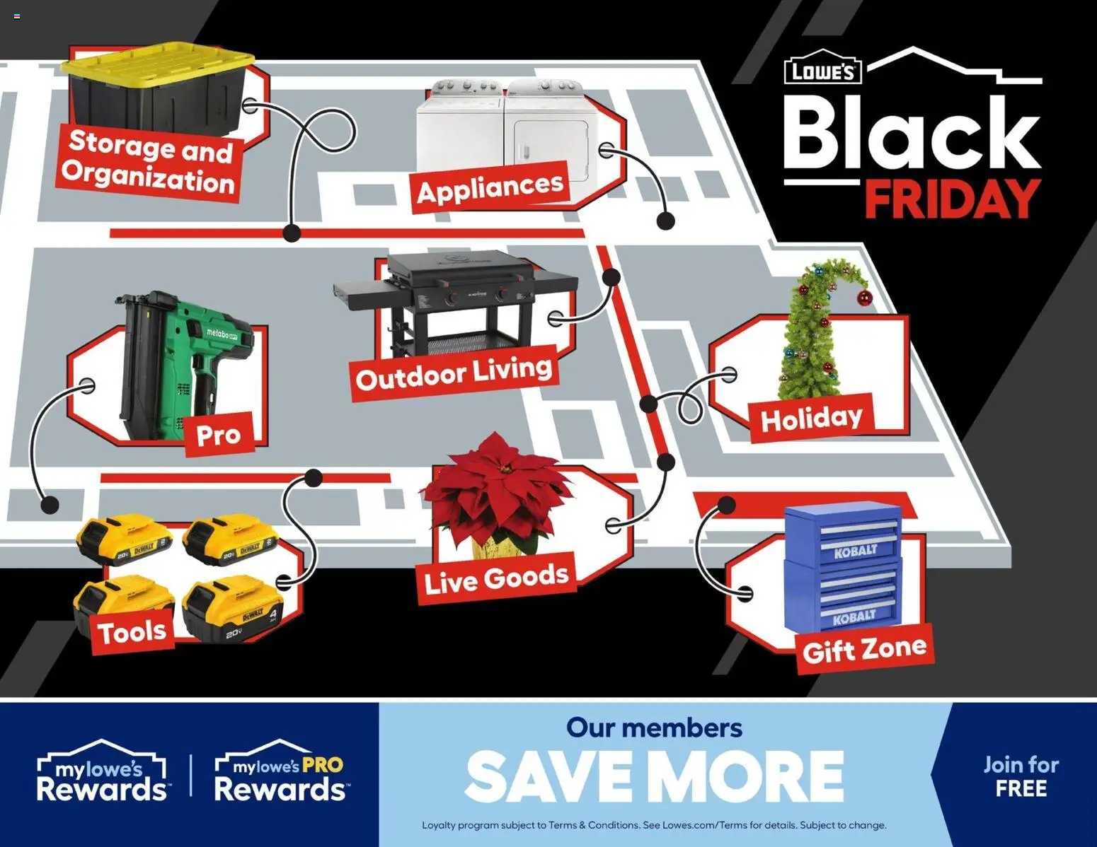 Ad Preview of Lowe's Black Friday from 11/28/2025