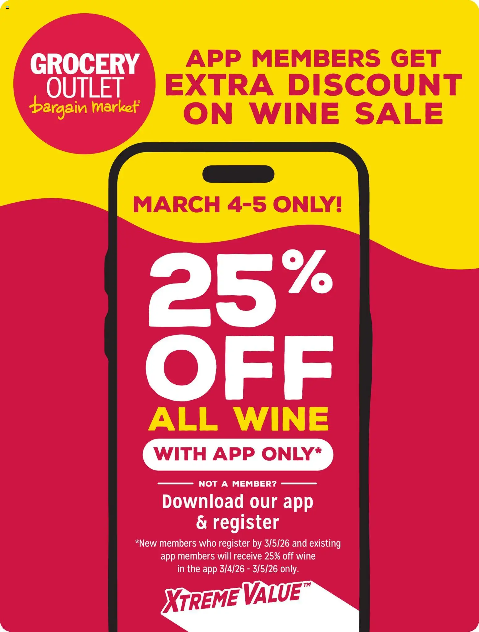 Ad Preview of Grocery Outlet Grocery Outlet Weekly Ad - ID from 03/04/2026 - Wine
